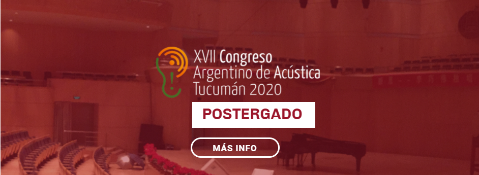 XVII Congreso Argentino de Acústica Tucumán 2020